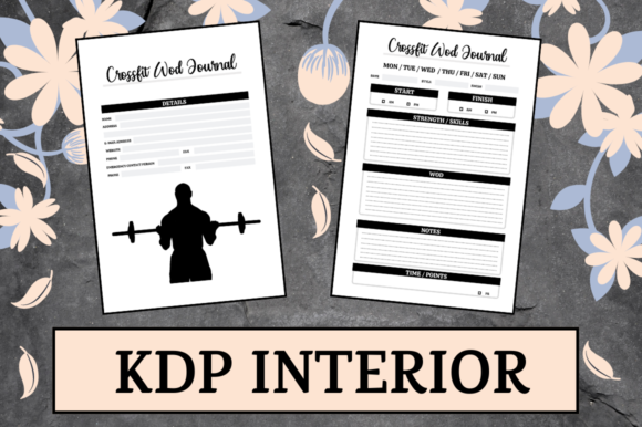 Crossfit Wod Journal KDP Interior for Low Content
