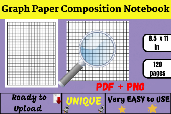 Evaluating Graph Paper Composition Notebook KDP Assets for Publishing