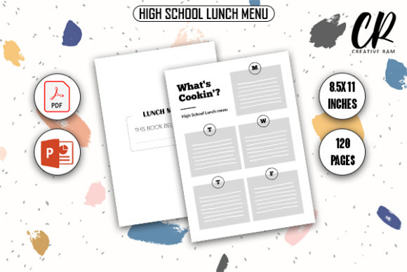 Evaluating the High School Lunch Menu KDP Interior for Self-Publishing