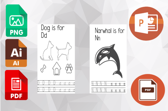Handwriting Alphabets a-Z: Integrating Tracing Resources into Educational and Creative Workflows