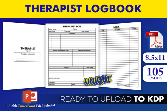 Optimizing Low-Content Publishing with a Therapist Logbook KDP Interior Template