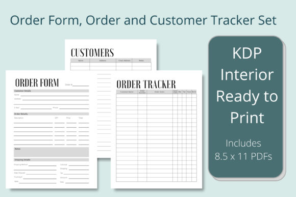 Order Form and Customer Tracker System