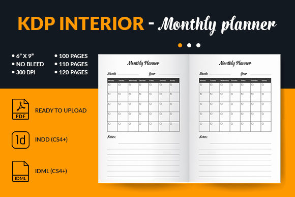 Strategic Implementation of Monthly Planner Interior for Amazon KDP