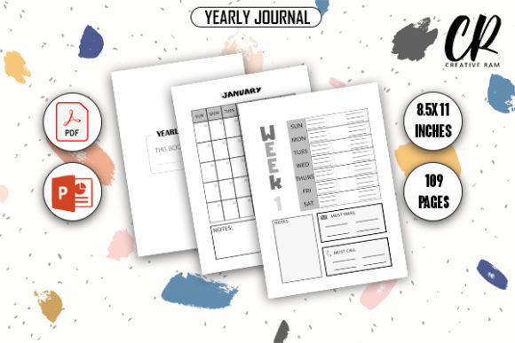 Yearly Planner Journal - Kdp Planner: A Practical Resource for Creators and Organizers